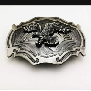 New silver Western eagle belt buckle.  Other different eagle buckles available